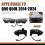 Parachoques de Coche, 1 Par de Luces LED DRL para  Q50 Q50S 4