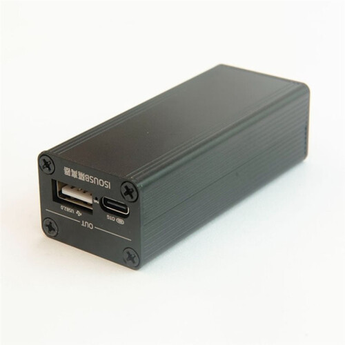 ISOUSB211 480Mps 1500v High-Speed USB 2.0 Audio Isolator USB-B to USB-A /Type-C Output for Decoding Amplifier, 2