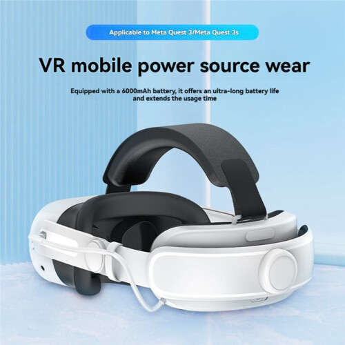 Strap for Meta Quest 3/3S Adjustable Rechargeable Replacemet  Strap for Quest 3S Accessories 2
