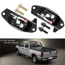 1Pair Tail Gate  Lock Striker & Bolt Kit 15921949 15921948 for Chevy Silverado  Sierra 1500 2500 3500 1999-2007