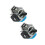 1 Pair TMR Joystick with Stick Cap Gamepad Controller Electromagnetic Joystick Game Accessories Repair for  Series 2
