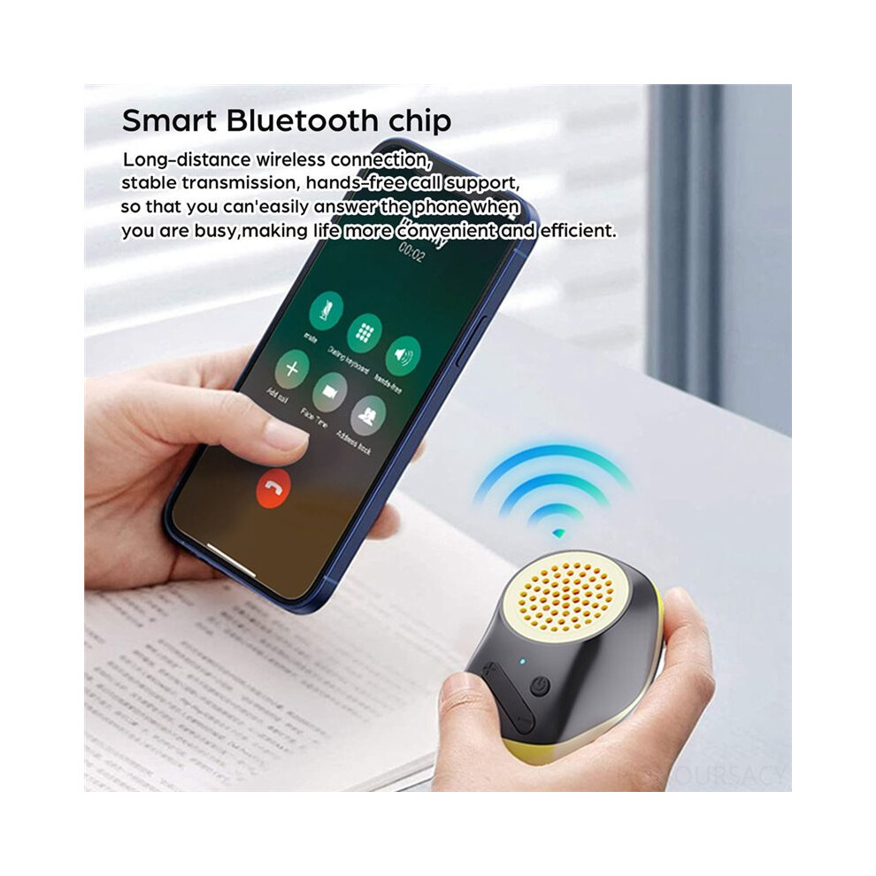 Wearable Speakers,Ipx5 Waterproof,Clip- Portable Pocket Subwoofer Stereo Personal Speaker Black 4713492551139