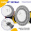 30cm Turntable Strobe Disc Stroboscope Mat Rotational Speed Detection Turntables Calibration Disc for Record Player 4