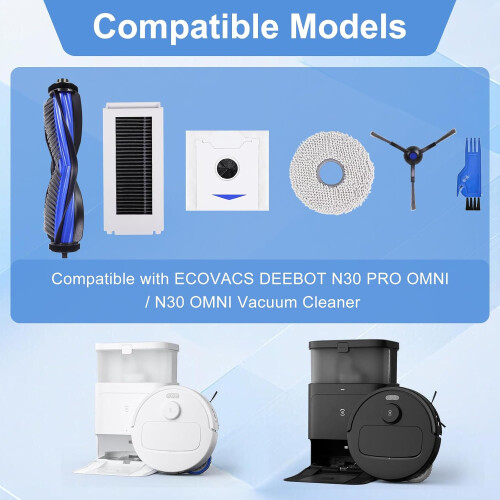 Ecovacs Deebot N30 Pro Omni Staubsauger Zubehör-Set 1