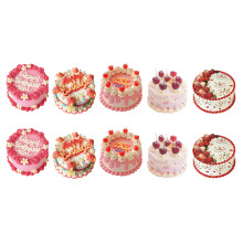 Cartoon Cake Themed Cardstock Sticker Scrapbooking-berries