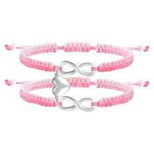 Symbolic Crosses Woven Bracelet for Faith Expression Zinc-7