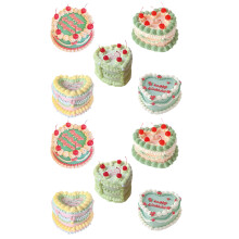 Cartoon Cake Sticker Scrapbooking Decorative Sticker-vanilla