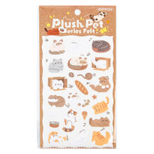 Artistic Life Sticker, Scrapbooking Sticker-Lazy warm brown