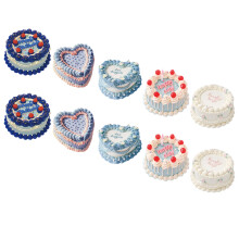 Cartoon Cake Sticker Adhesive Cardstock Sticker for-saline