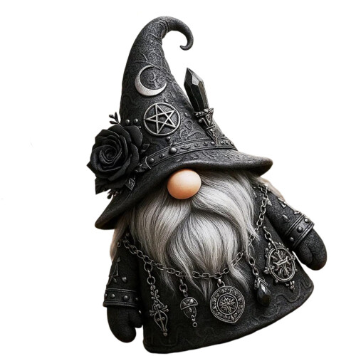 Mini statues de Gnomes en résine, Sculptures-1 pièces
