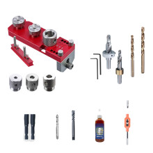 1 Set Professional Aluminum Profile Drilling Positioner Kit-H.
