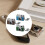 Portable Tiny Digital Camera with Metal Keychain-Green 5