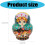 10 Layer Russian Hand Painted Nesting Dolls Wooden Educational 3