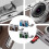 Portable Tiny Digital Camera with Metal Keychain-Green 3