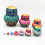 10 Layer Russian Hand Painted Nesting Dolls Wooden Educational 6
