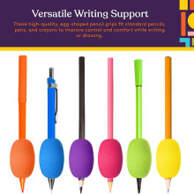 Bequeme Stift- und Bleistiftgriffe für verbesserte Handschrift - 6er Pack