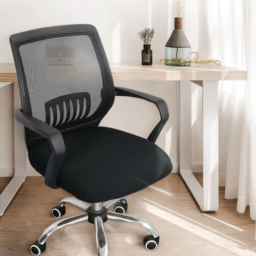 Kontorstoldeksel Black L 2