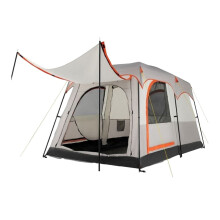 6-Person Camping Tent with Divider & Rain Cover