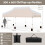 Pavilion Pop-Up 3x6m, înălțime reglabilă, bej, protecție UV 2