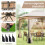 Gazebo externo 3,6 x 3 m com mosquiteiro e sacos de areia 5