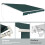 Retractable Awning with Crank, 400x250 cm, Green 5