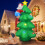 Christmas Window Curtain Lights USB Powered Remote Timer 1