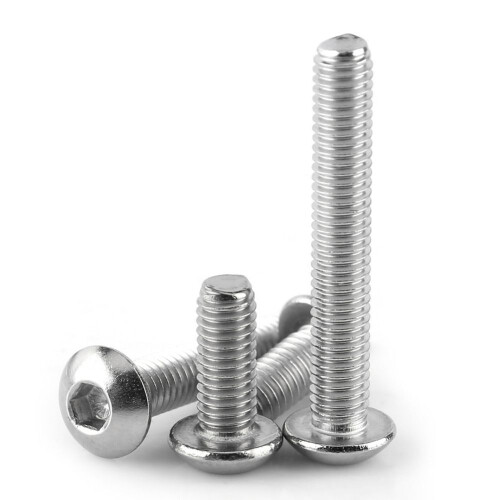340pcs M3 Hex Socket Screw Nut Stainless Steel M3 Screws Nuts Assortment Kit Fastener 2