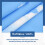 3x5ft  Sky White Cloud Photography Backdrop Screen Background Studio Props 4