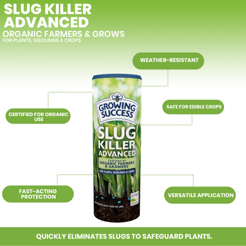 Growing Success Slug Killer Advanced 500g Plus 15 Percent Extra 1