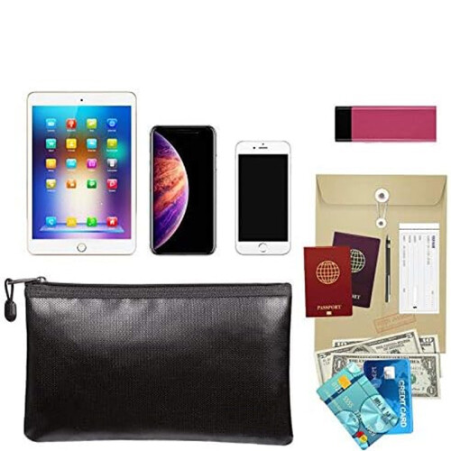 Fireproof Shielding Document Bag for Valuables  M 1