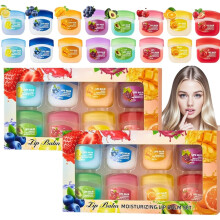 16Pcs Lip Balm Set, 8 Fruity Flavors Natural Organic Lip Care, Deep Moisturizing & Repair for Dry Lips, Vegan Mini Lip Balm Gift Set for Women Girl