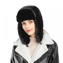 Russian Hat Ushanka Trapper Hat Russian Fur Hat For Men And Women Winter Hats_Special Gift