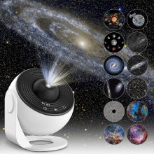 Planetarium Star Projector, Galaxy Projector, Realistic Starry Sky Night Light With 12 Movie Discs, Solar System Constellation Moon Compatible With K