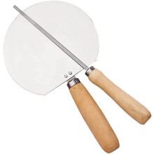 2pcs Stainless Steel Pointed Surface noodle making tools safe baking tools gadgets for home spaghetti noodles Making Stick Gnocchi Paddle Pasta Tools