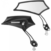 Universele achteruitkijkspiegels voor motorfietsen - 1 paar zijspiegels voor motorfietsen, accessoires voor motorfietsaanpassingen (zwart)_Speciaal c