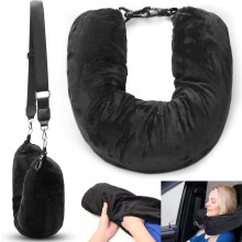 Travel Pillow Stuffable with Clothes, Transformable and Expandable Luggage Carry-On Solution | Fits 3 Days' Essentials | Only Travel Pillowcase, No F