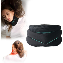 Cervicorrect Neck Brace, Cervicorrect Neck Brace by Healthy Lab Co, Cervicorrect for Snoring, Neck Brace for Sleeping Soft Foam, Wrap and Stabilize,N