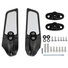 Verstelbare buitenspiegels met vleugelvinnen voor Honda CBR600RR CBR600 F F4 F4I 99-21_Speciaal cadeau