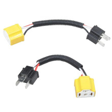Cables, adaptadores y enchufes - 1 cable de extensión H4, cable de enchufe para lámpara de xenón H4 HID, cable de extensión_Regalo especial