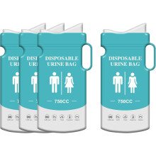 Wegwerpbare urinoirzakken, draagbare urinezakken, draagbaar toilet voor volwassenen, unisex urinoirzakken voor mannen, vrouwen en kinderen, noodplasz