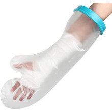 Waterdichte armgipshoes voor onder de douche, herbruikbare armgipshoes voor volwassenen, beschermhoes voor wonden aan arm, handen, polsen, ellebogen