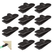 10 Pcs Tarp Clips, Heavy Duty Lock Grip, Clamps Withstand 60mph Strong Wind Fit compatible Awnings, Outdoor Camping, Caravan Canopies, Car Covers, Sw