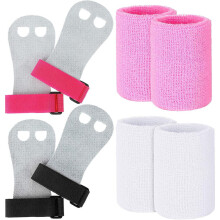 Gymnastics Grips Wrists, 2 Ps Gymnastic Hand Grips Athletic Wrist S Cloth Sweat S Girls Sports Accessories compatible Kids Basketba_Special Gift