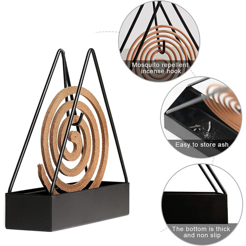Mosquito Coil Holder, Iron Mosquito Coil Holder (Triangle)_Special Gift 2
