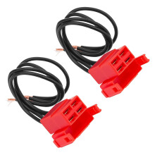 4-poliger Anlasserrelais-Stecker-Kabelbaum, kompatibel mit Honda VTX1300, CH250, VFR750, VFR800, CB1000, CB1100, CB1300, CB350, CB500, CB600 C