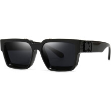 Retro Rectangle Sunglasses For Women Trendy Vintage 90s Small Sunglasses UV 400 Protection Square Shades (c1)_Special Gift