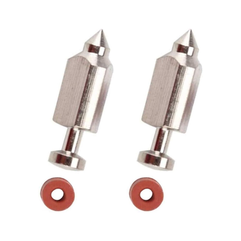 398188 281144 Compatible B&S Carburetor Float Valve Needle Seat Kit Repalcement Parts (2Pack)_Special Gift 6902344663160
