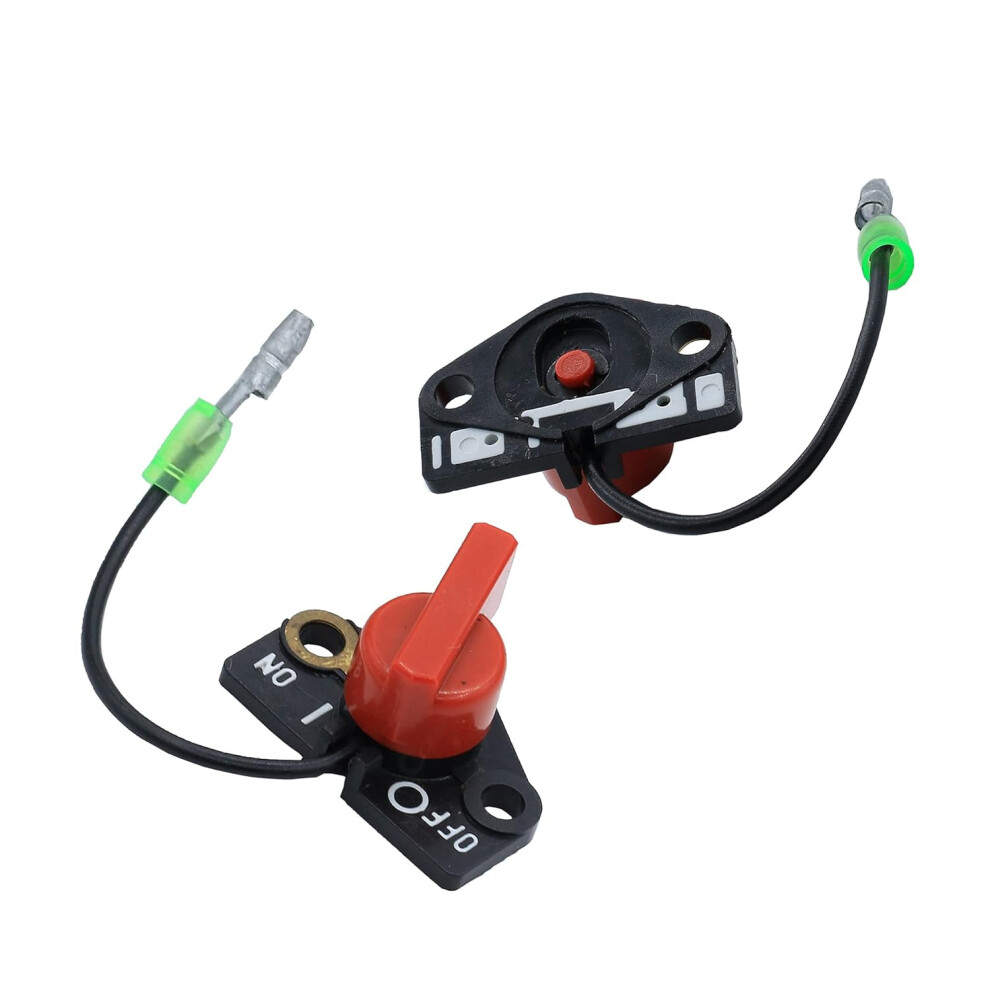 Stop Switch On Off 066-00004-71 430-400 X66-00005-20 Compatible With Stens Robin Subaru Ey08 Ex13 Ey15 Ex17 Ex21 Ey20 Ex27 Ex30 Ex35 Ex40 Eh36 Eh41 E 6902344663283