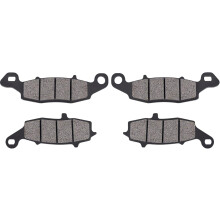 Set semi-metalen remblokken voor en achter, compatibel met Kawasaki VN900 Vulcan Classic/Classic LT 2006-2014_Speciaal cadeau