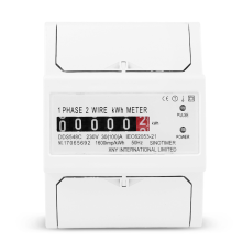 Testeur de compteur d'énergie monophasé numérique DDS548C, moniteur de consommation électrique, wattmètre, compteur d'énergie 30-100 A 230 V